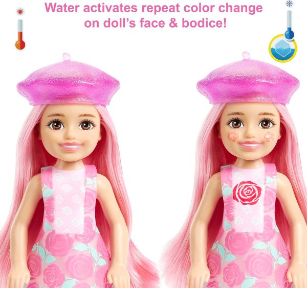 Barbie Color Reveal Chelsea Doll With 6 Surprises, Color Change And Accessories, Sunshine And Sprinkle Online Hot Sale