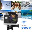 Action Camera 4K Ultra HD Waterproof Sports Camera Wifi 16MP 170 Degree Wide Angle Lens Sports DV Camcorder Online Sale