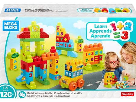 Mega Bloks Build  N Learn Math Building Set Fashion