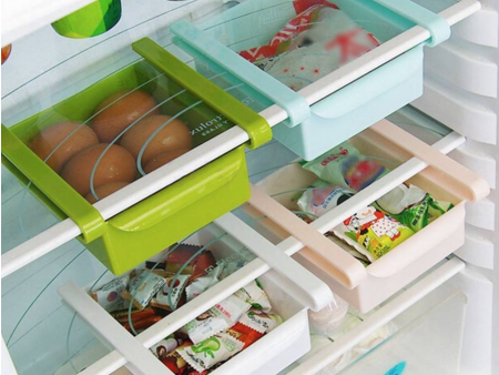 4 Colors Slide Kitchen Fridge Freezer Space Saver Organizer Storage For Cheap