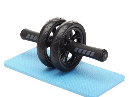 Roller Wheel Speed Abdominal fitness equipment Workout well and mat Online