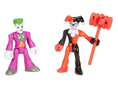 Imaginext DC Super Friends the Joker and Harley Quinn Action Figures Cheap