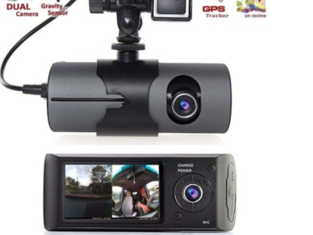 Car DVR Camera Video Recorder Dash Cam G-Sensor GPS Dual Len Cam 2.7  Cheap