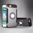 iPhone 8 plus  Case Ring Holder Kickstand Function 360 Degree Rotating Ring Holder Grip Case TPU Online Sale