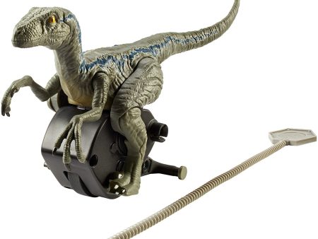 Jurassic World Rip-Run Dinos Velociraptor Blue Action Figure For Sale