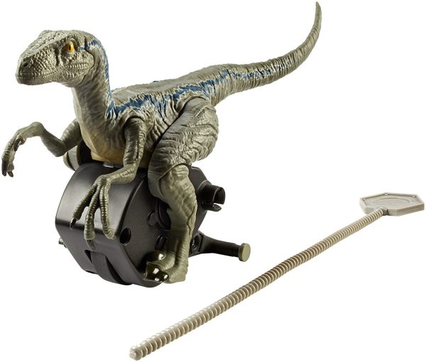 Jurassic World Rip-Run Dinos Velociraptor Blue Action Figure For Sale