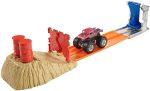 Hot Wheels Monster Jam Brick Wall Breakdown Track Set Sale