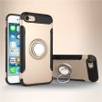 iPhone 8 plus  Case Ring Holder Kickstand Function 360 Degree Rotating Ring Holder Grip Case TPU Online Sale