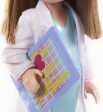 Barbie Chelsea Can Be Playset with Brunette Chelsea Doctor Doll (6-in), Clipboard, EKG Reader, Band-aid Stickers,2 Medical Tools, Teddy Bear Supply