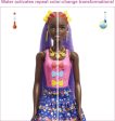 Barbie Color Reveal Glitter! Hair Swaps Doll, Glittery Blue Bows Hot on Sale