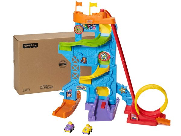 Fisher-Price Little People Loops  n Swoops Amusement Park Supply