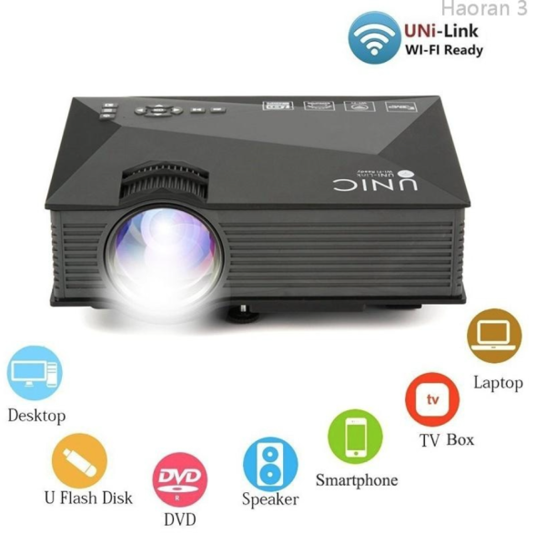 Mini Projector Portable Multimedia Home Cinema Theater  LED Projection Cheap