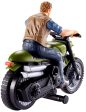 Jurassic World Rip-Run Owen and Motorcycle Action Figure For Cheap