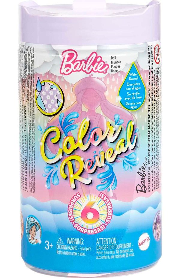 Barbie Color Reveal Chelsea Doll With 6 Surprises, Color Change And Accessories, Sunshine And Sprinkle Online Hot Sale