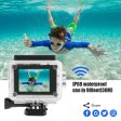 Action Camera 4K Ultra HD Waterproof Sports Camera Wifi 16MP 170 Degree Wide Angle Lens Sports DV Camcorder Online Sale