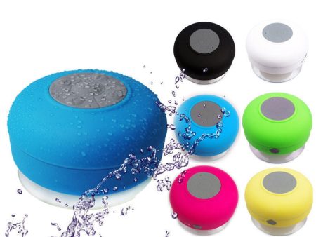 Bluetooth Waterproof Wireless Speaker Suction Shower speaker Hands free Mic Online Hot Sale