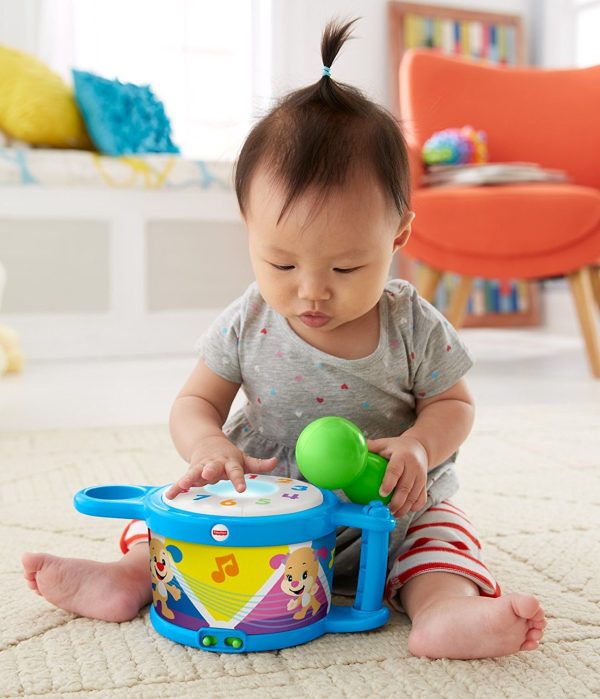 Fisher-Price Laugh & Learn Tap & Teach Drum Cheap