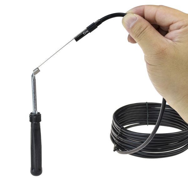 Wire Endoscope Waterproof Borescope Inspection Camera for Smartphone 5.5mm 6 LED 1M For Sale