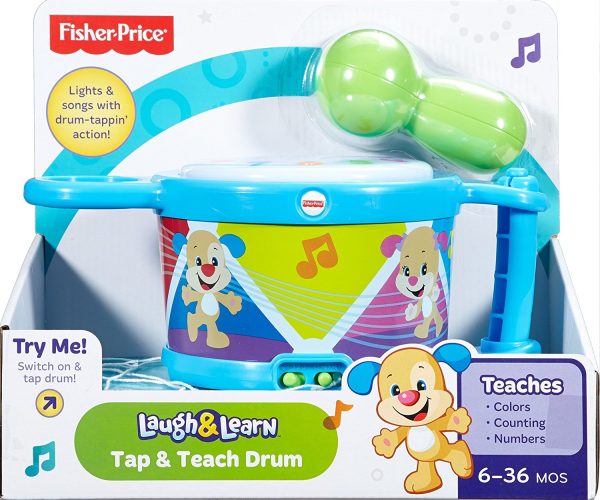 Fisher-Price Laugh & Learn Tap & Teach Drum Cheap