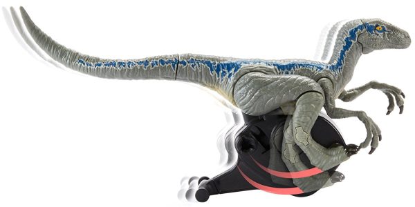 Jurassic World Rip-Run Dinos Velociraptor Blue Action Figure For Sale