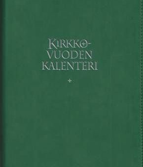 Kirkon viikkokalenteri 2025 + metsänvihreät pujotuskannet, kynäpidike Online Hot Sale