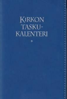 Kirkon taskukalenteri 2025+ siniset pujotuskannet, kynäpidike Online now