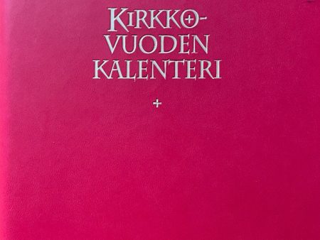 Kirkon viikkomuistio 2025 + punaiset pujotuskannet, kynäpidike Online now