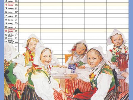 Carl Larsson Planeringskalender 2024 Online Sale